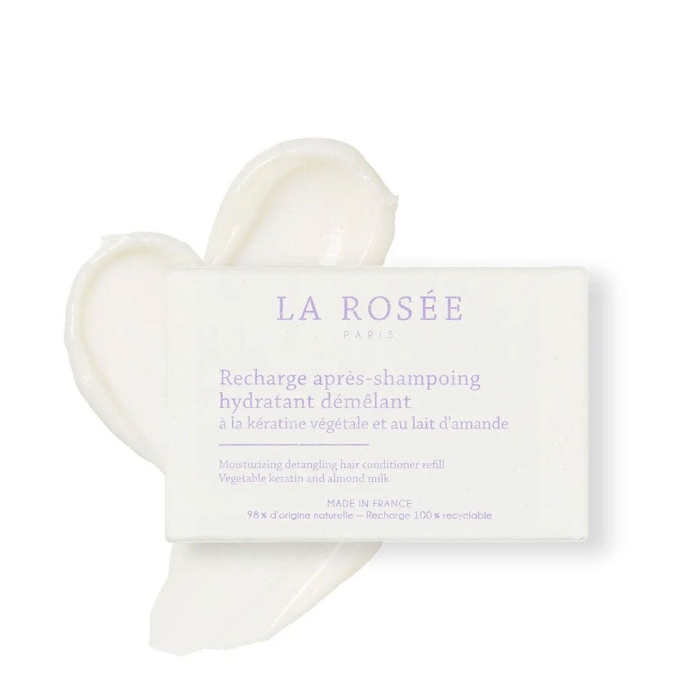 LA ROSÉE Recarga Acondicionador hidratante desenredante con queratina vegetal y leche de almendras 200g