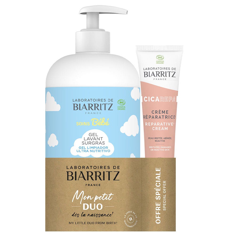 Laboratoires De Biarritz Cuidado bebé Mon Petit Duo Bio Dès la naissance