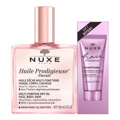 Nuxe Prodigieux® Floral Huile Sèche Multi-Fonctions 100ml + Shampooing Hair Prodigieux® 30ml​