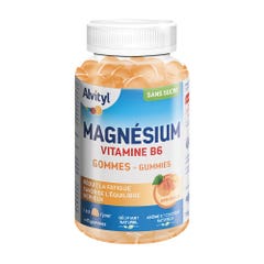 Alvityl Magnesio vitamina B6 sabor albaricoque x45 gummies