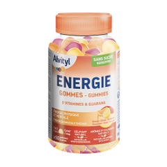 Alvityl Energy 8 vitaminas y guaraná sabor naranja - limón - frambuesa x50 gummies