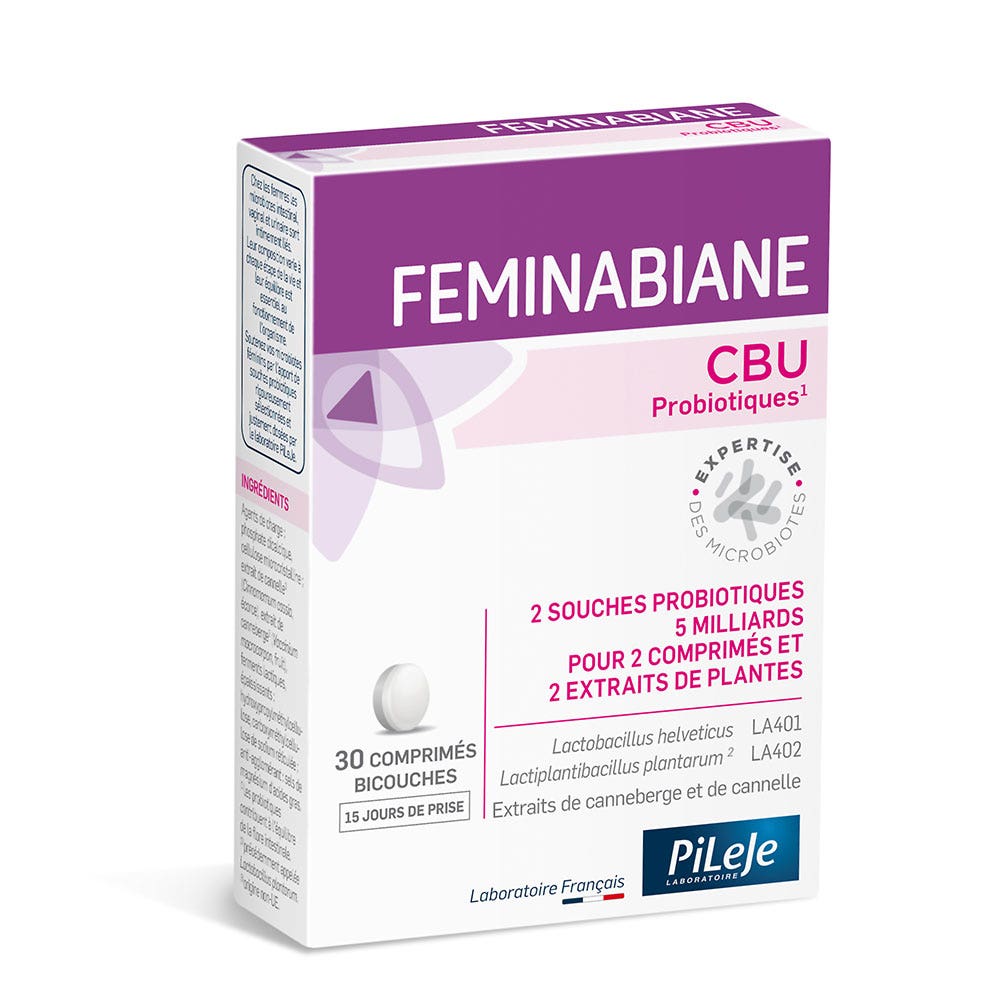 Pileje Feminabiane CBU 30 comprimidos bicapa