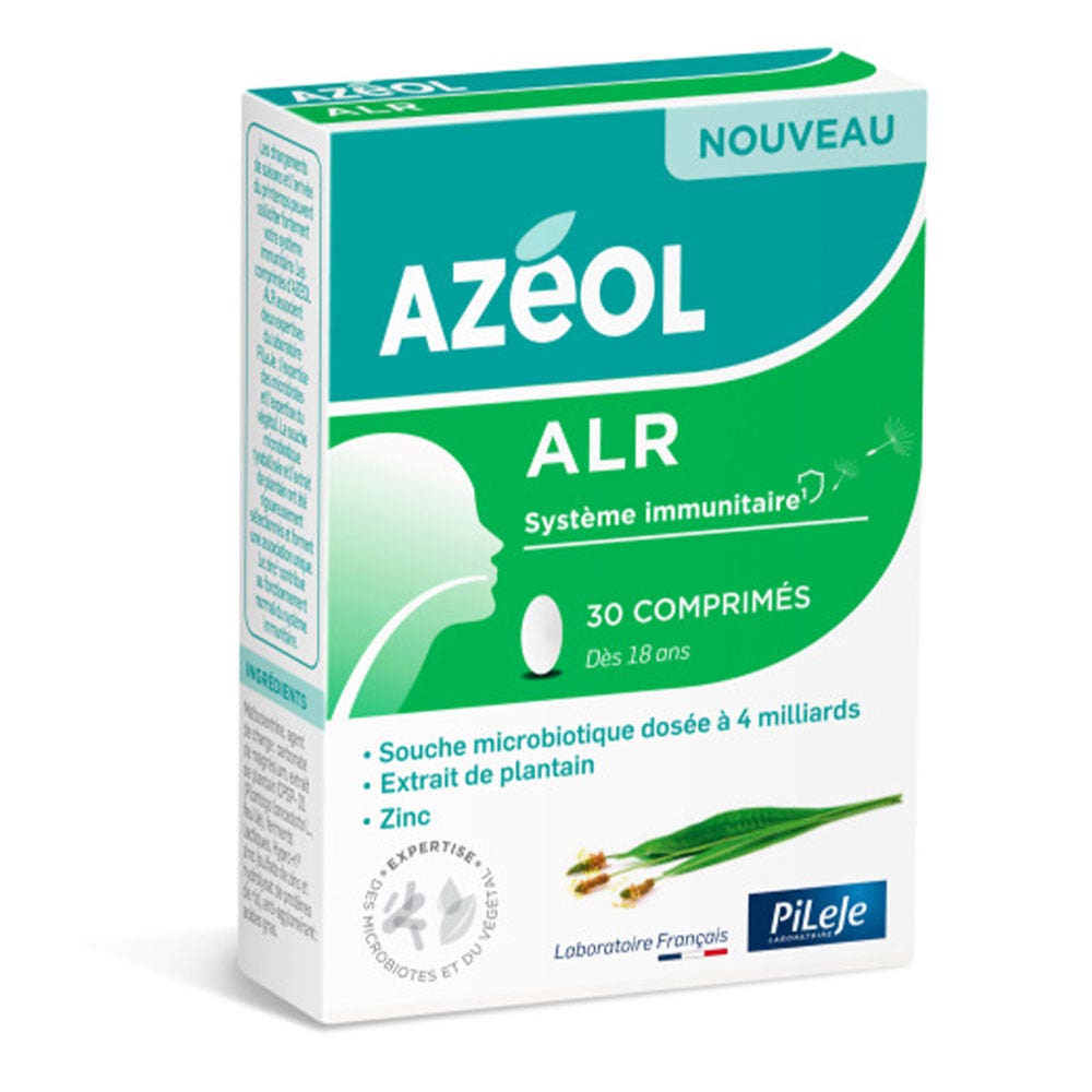 Pileje Azeol Immune System 30 Comprimidos Azéol ALR Pileje Immunitaire ALR 30 comprimidos