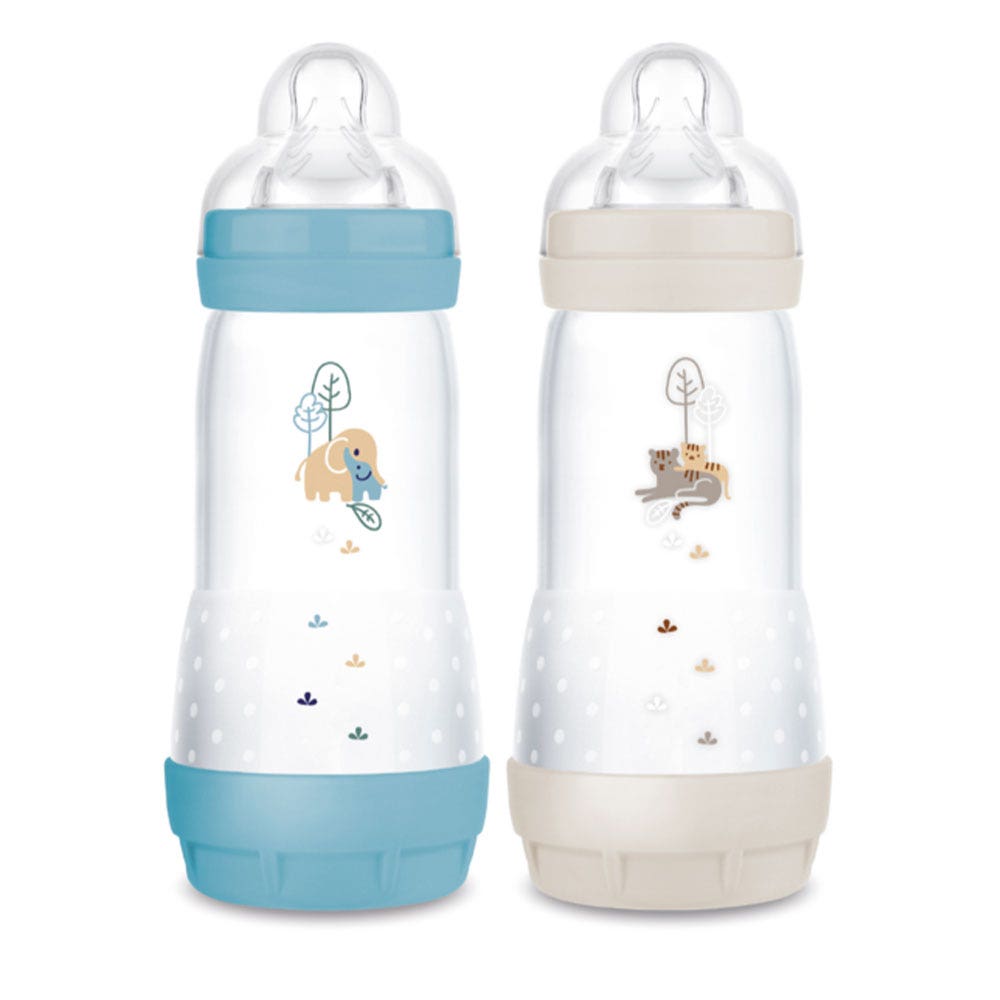 Mam Easy Start Anticólicos Biberon Débit 3 4 Mois et Plus 2x320 ml