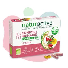 Naturactive Naturactive Urisanol Flash Bio Confort Urinario 10 Gelulas + 10 Capsulas♦Urisanol Flash Bio Comodidad urinaria 10 Gélulas + 10 Cápsulas