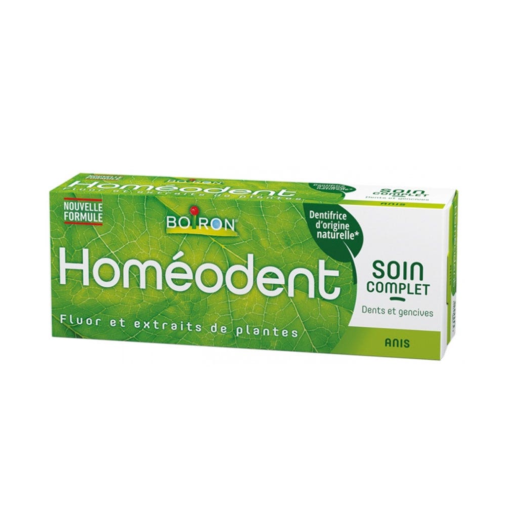Boiron Homeodent Dentífrico cuidado completo dientes y encías anís 75 ml