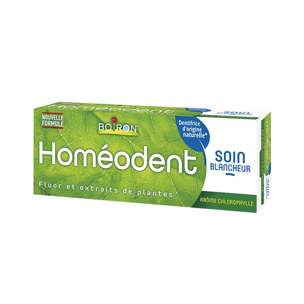 Boiron Homeodent Pasta dentífrica blanqueadora Chlorophylle 75 ml