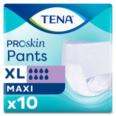 Tena Proskin Maxi Pants Braguitas Absorbentes Talla XL 120-160cm x10