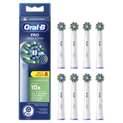 Oral-B Cross Action Cabezales de recambio cepillos eléctricos X8