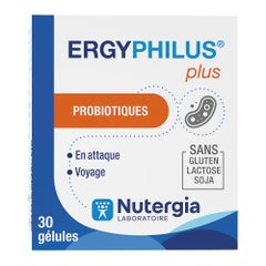 Nutergia Ergyphilus Probióticos En Attaque Voyage 30 cápsulas