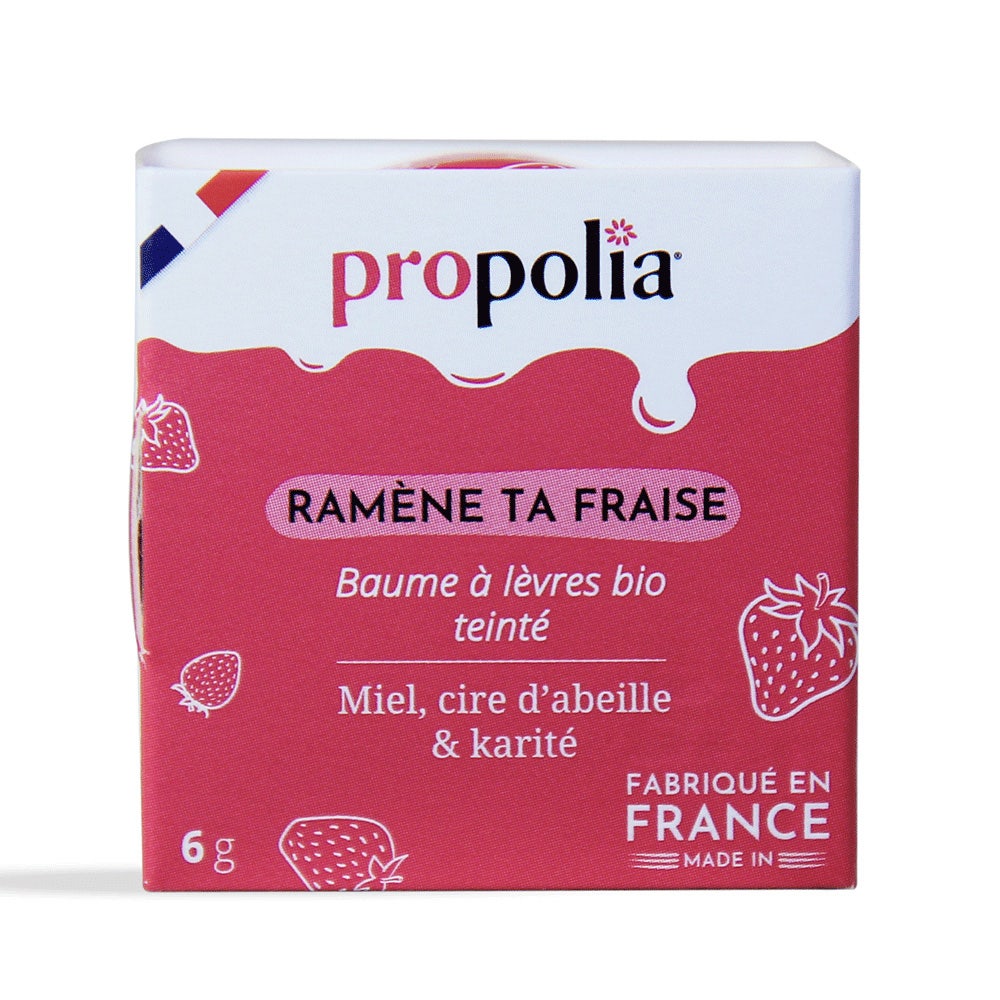 Propolia Bálsamo labial con color Bio Devuelve tu fresa 6g