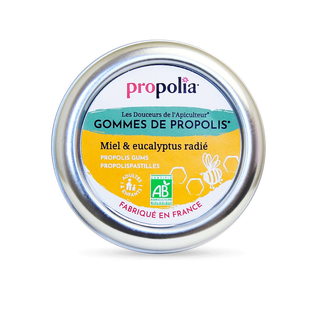 Propolia Gominolas de propóleo miel y eucalipto radiante x45
