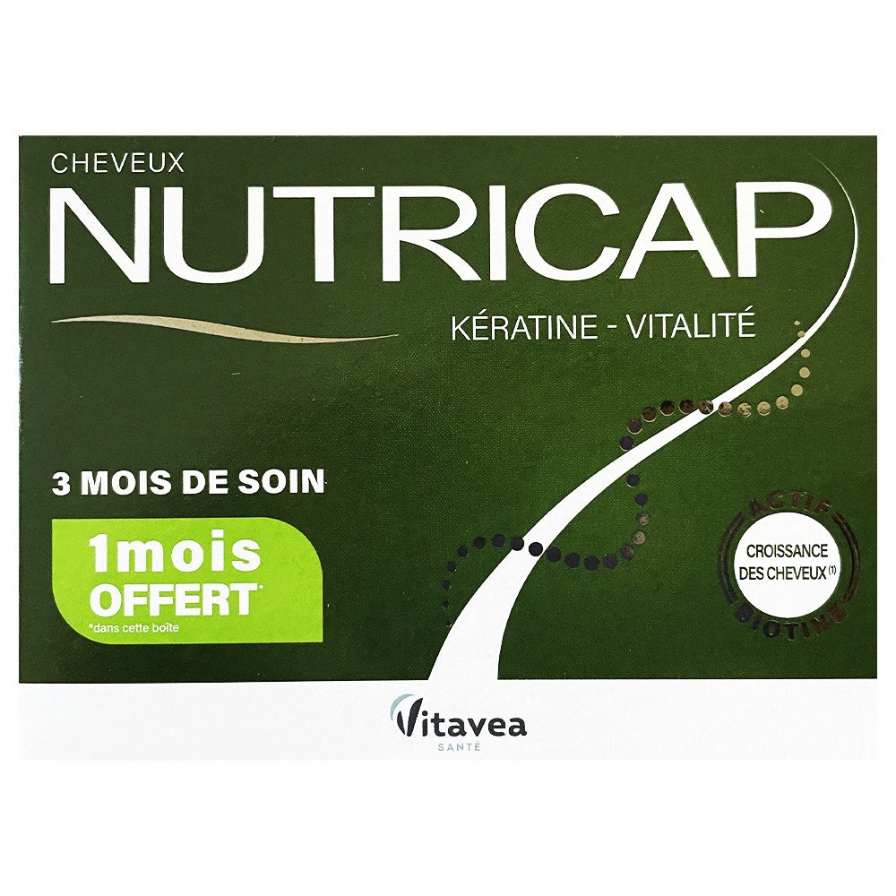 Vitavea Santé Nutricap queratina vitalidad cabello 90 cápsulas