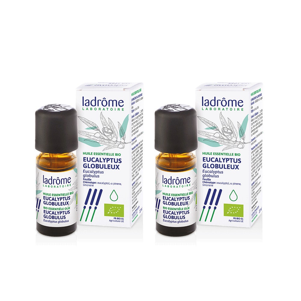 Ladrôme Aceite esencial de Eucalipto Globulus BIO 2x10ml
