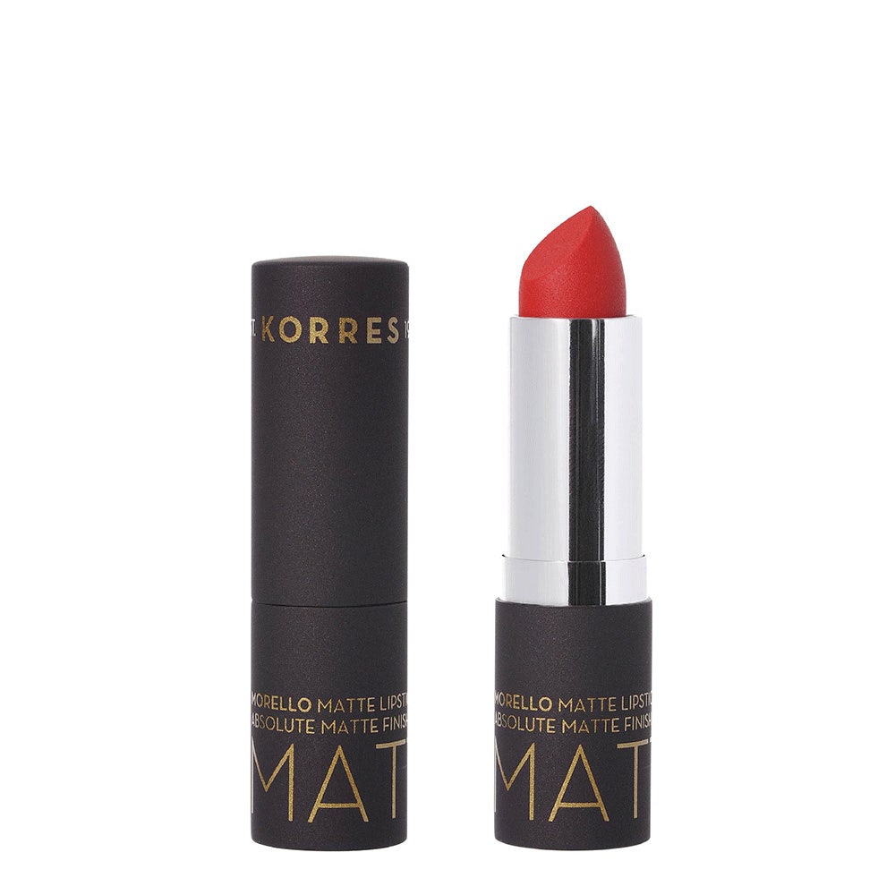 Korres Morello Barra de labios cremosa con acabado brillante 3.5 ml