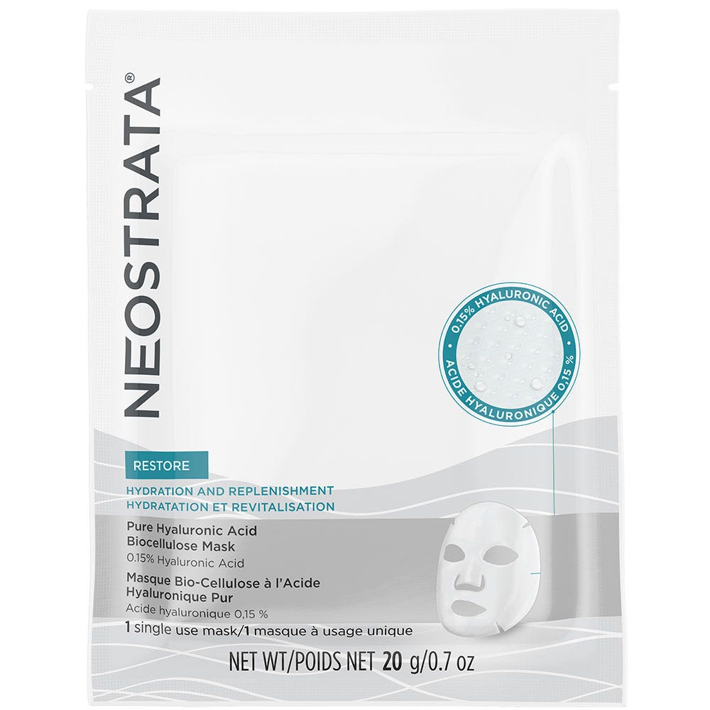 Neostrata Restore Mascarilla de Ácido Hialurónico Puro Bio-Celulosa g 20