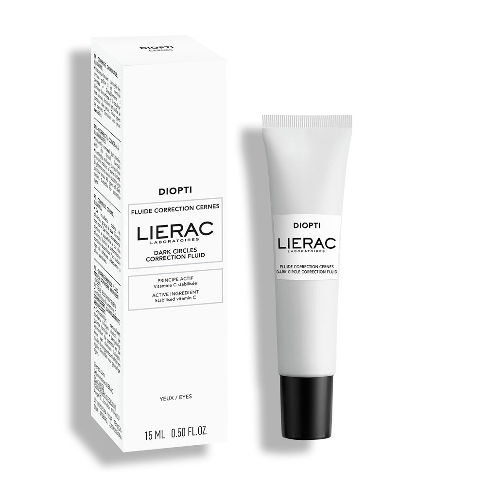 Lierac Diopti Fluido Iluminador Corrector Antiojeras Diopticerne 15ml