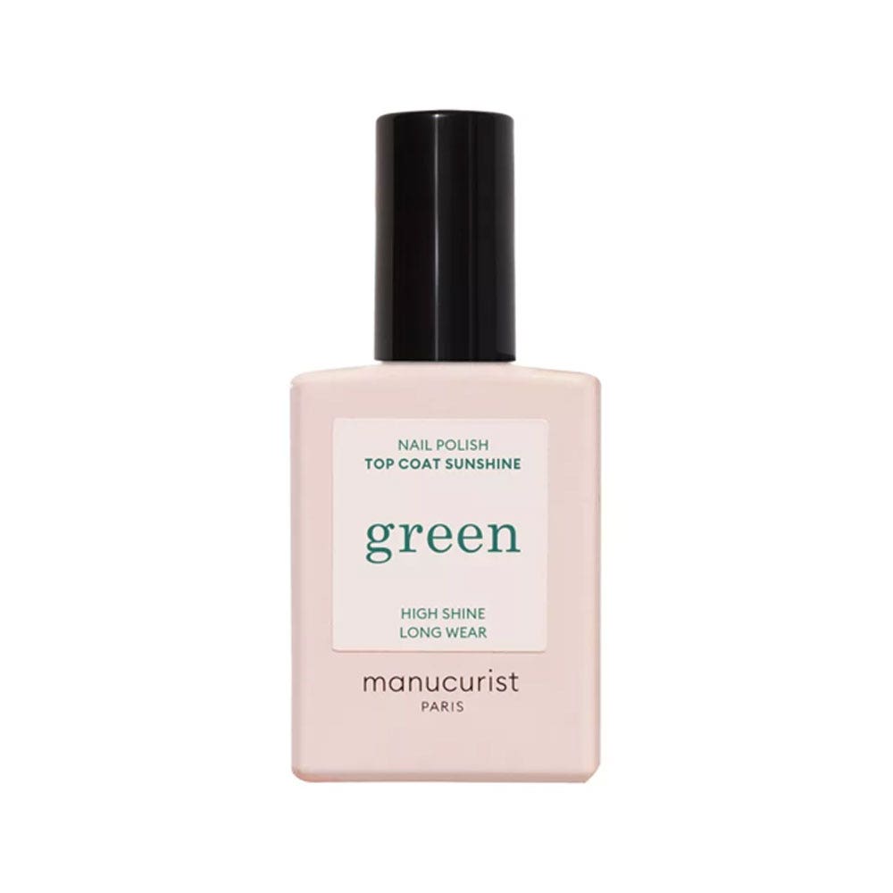 Manucurist Soins Top Coat Sunshine Efecto Gel brillante sin lámpara 15 ml