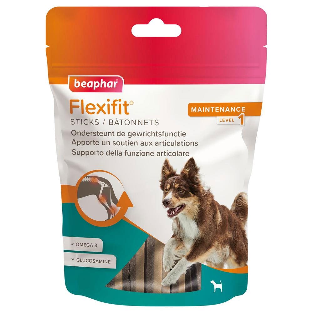 Beaphar Flexifit Mantenimiento Sticks Nivel 1 ayuda a las articulaciones x7