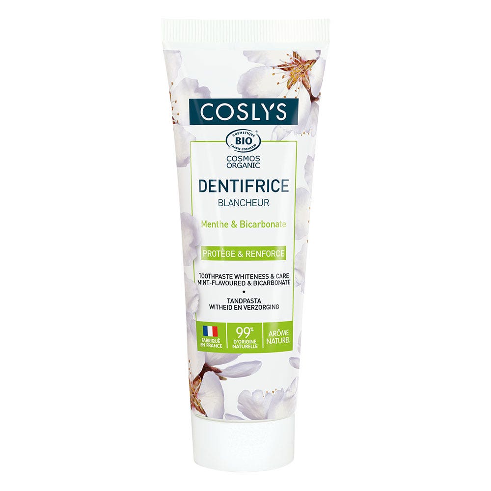 Coslys Blanqueador dental Bio Menta 100g