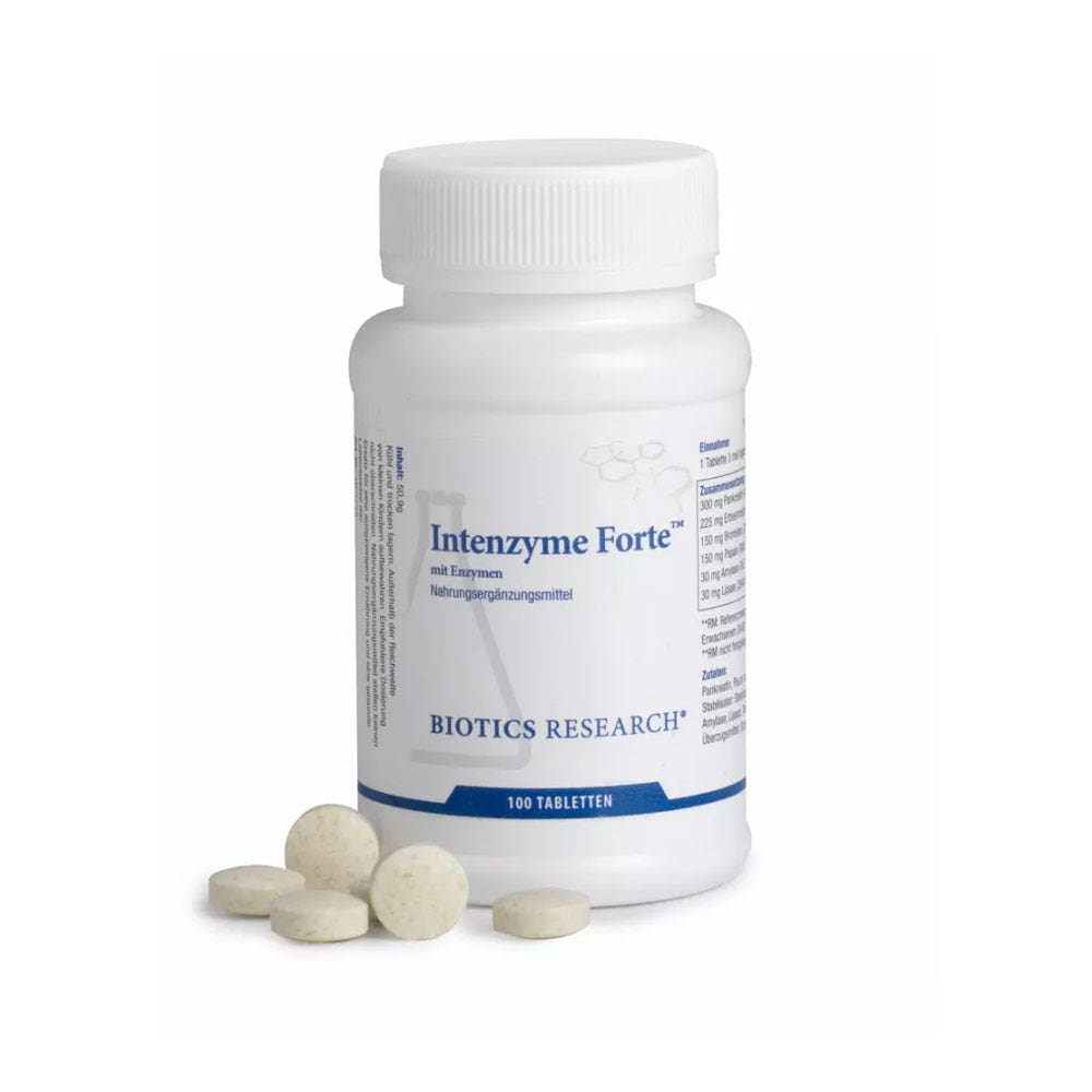 Biotics Research Intenzyme Forte 100 comprimidos