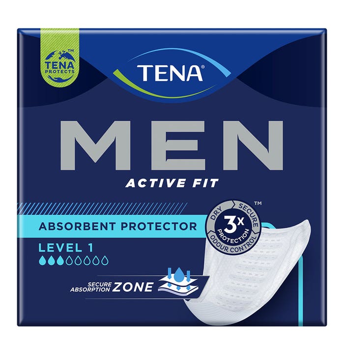 Tena Men Active fit Absorb + Protect Nivel 1 Light x24