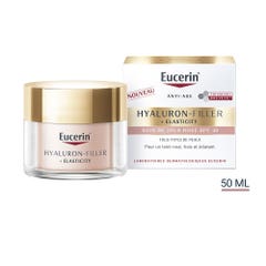 Eucerin Hyaluron-Filler + Elasticity Cuidado de Día Rosé FPS30 50 ml