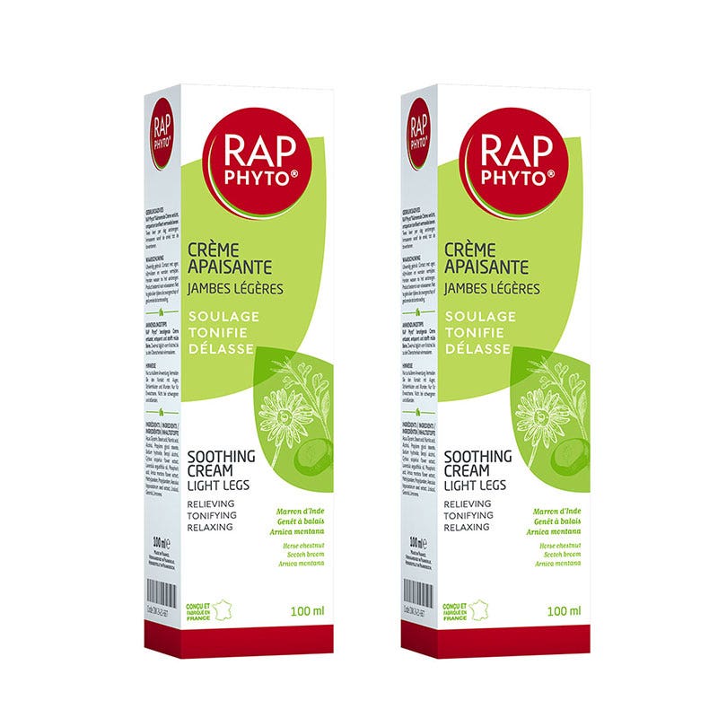 Rap Phyto Crema piernas ligeras 2x100ml