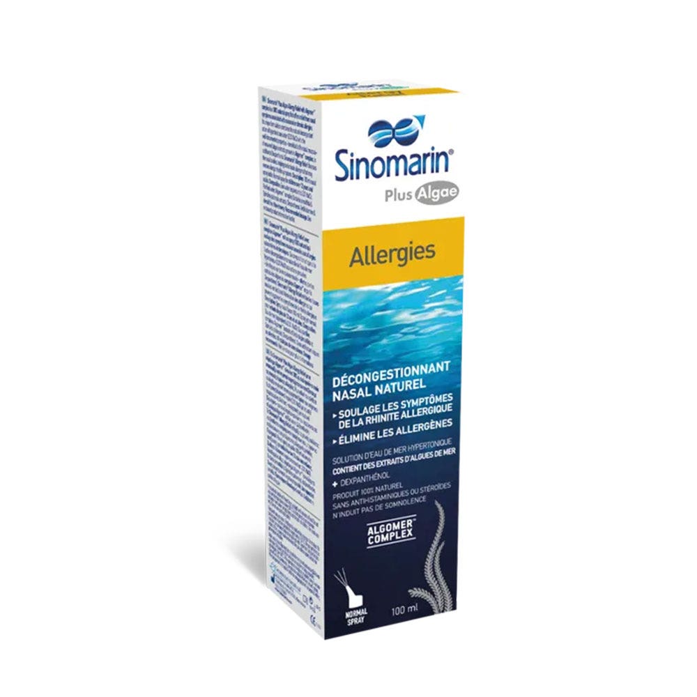 Gifrer Sinomarin Alergia a las algas Spray nasal Nariz tapada 100 ml