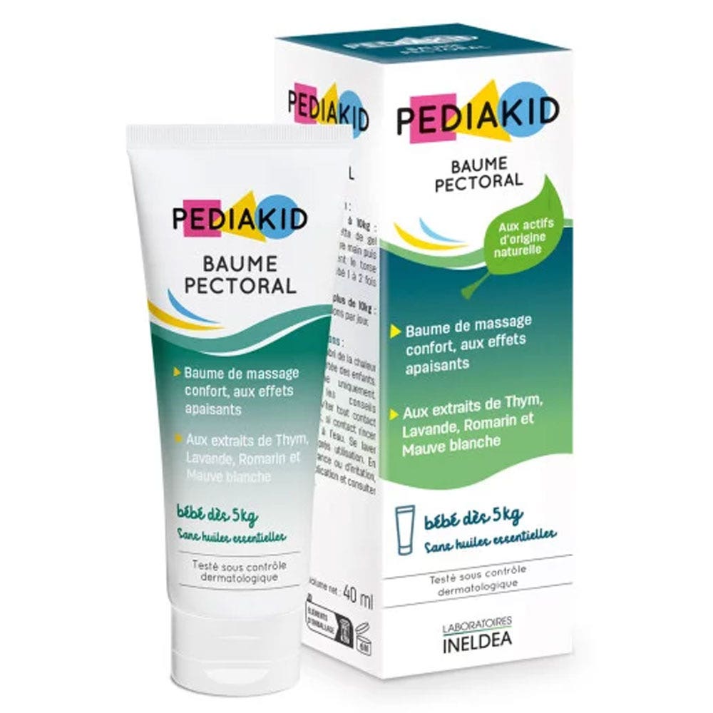 Pediakid Bálsamo para el pecho 40 ml