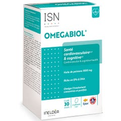 Ineldea Santé Naturelle Omegabiol® Salud cardiovascular y cognitiva 60 cápsulas
