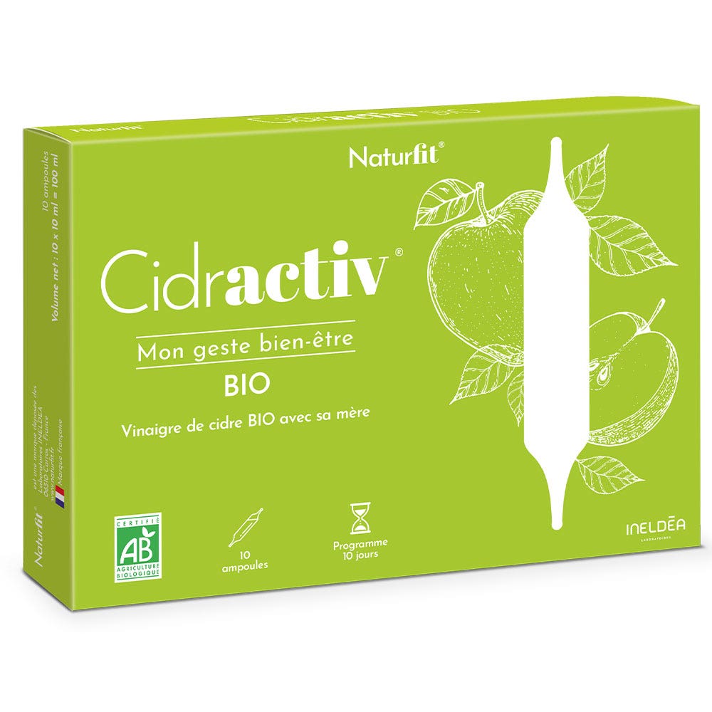 Naturfit Cidractiv® Bio 10 ampollas