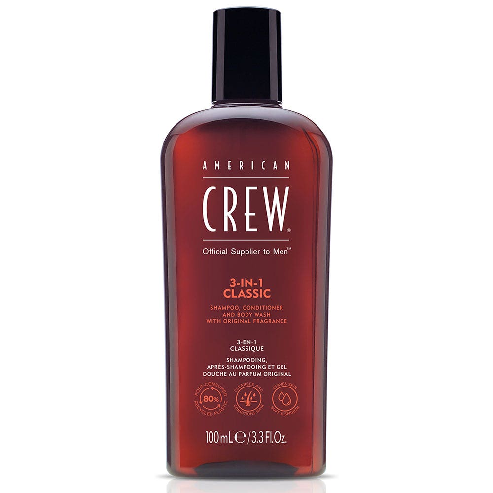 American Crew Champú 3 en 1 Classic 100 ml