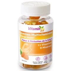 Vitamin22 Multivitaminas Aumento de energía 60 gominolas