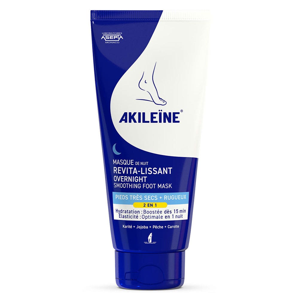 Asepta Akileine Mascarilla de noche revitalizante piel muy secos + ásperos 100ml