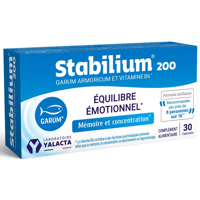 Stabilium 200 30 Capsulas Yalacta