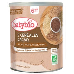 Babybio Cereales ecológicos a partir de 8 meses 220g