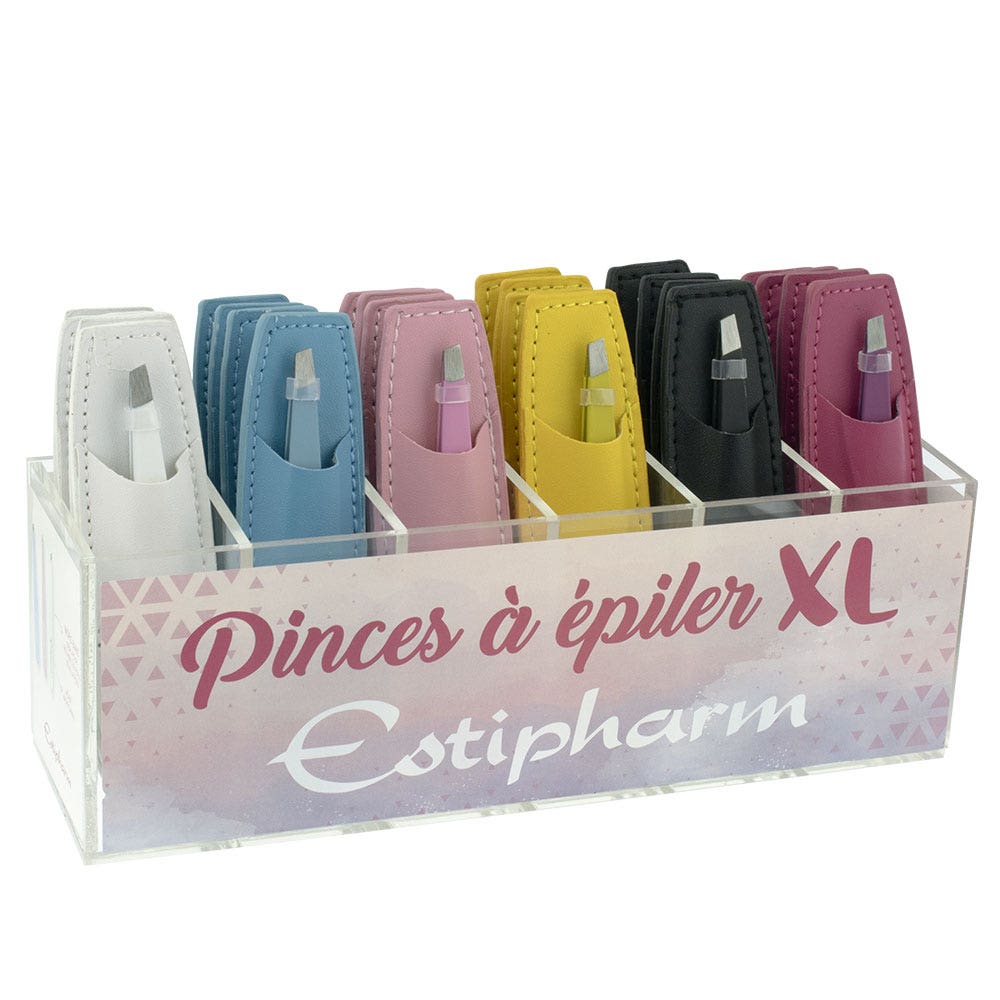 Estipharm Pinzas de Depilación XL Bias Jaw 24g