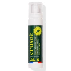 Crusoé Spray Repulsif Peau Anti-Moustiques 7h Actif Végétal Bio 75ml