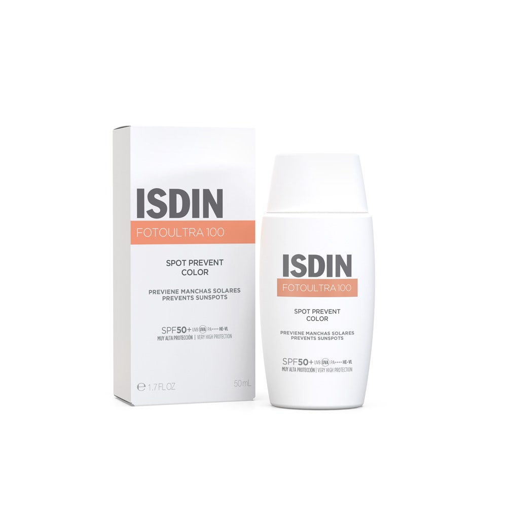 Isdin FotoUltra Spot Prevent Crema solar con color SPF50+ 50 ml