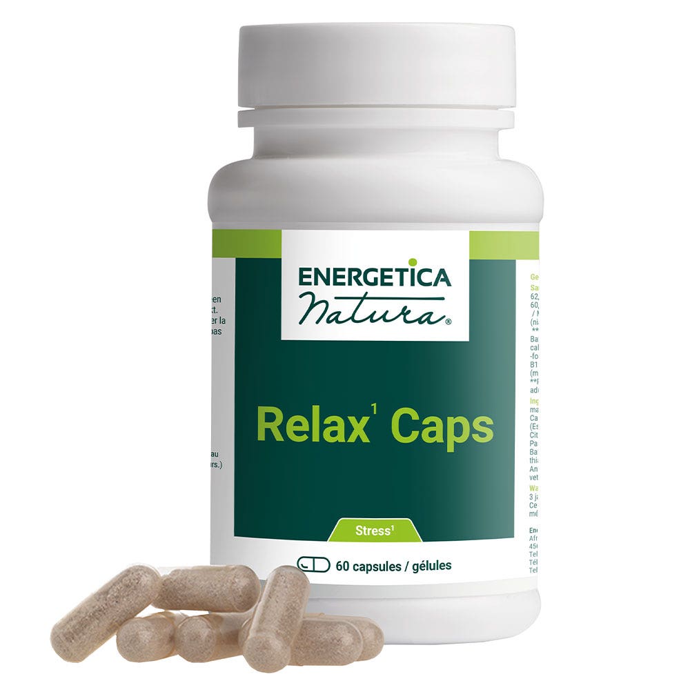 Energetica Natura Relax Caps Stress 60 cápsulas