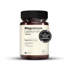 A-LAB Magnesio liposomal 300 mg Estrés Fatiga Trastornos del sueño 63 cápsulas