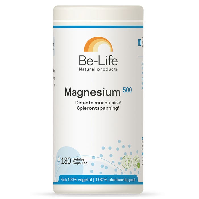 Be-Life Magnesium 500 180 gélules