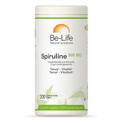 Be-Life Spiruline 500 Bio 200 comprimidos