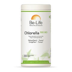 Be-Life Chlorella 500 Bio 200 comprimidos