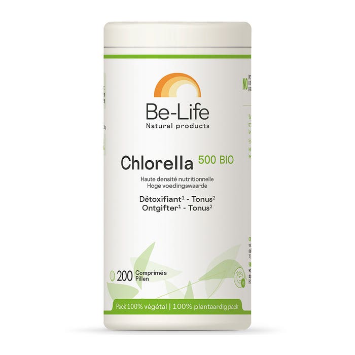 Be-Life Chlorella 500 Bio 200 comprimidos