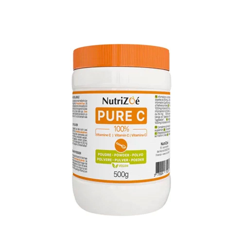 NutriZoé Pur C 100% vitamina C 500g