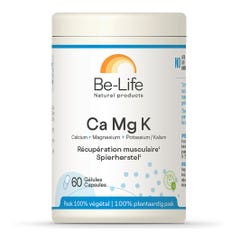 Be-Life Ca Mg K 60 cápsulas