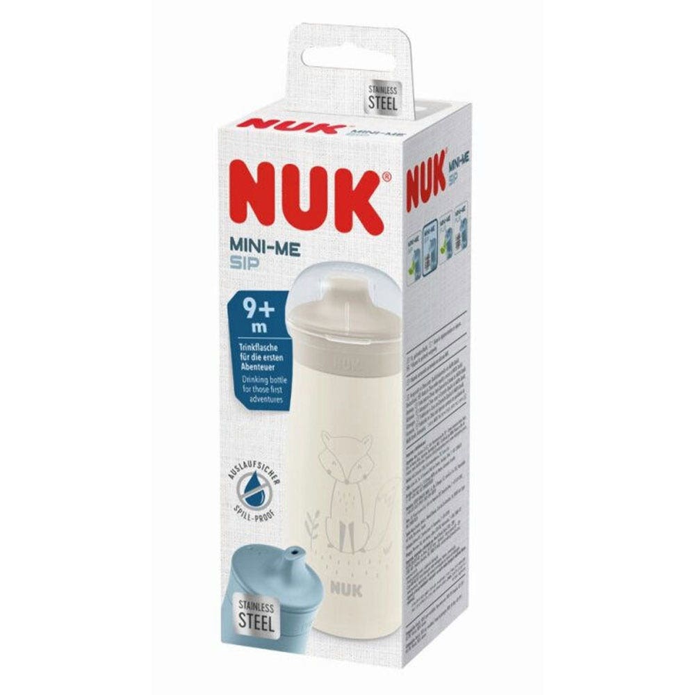 Nuk Mini Me Sep Biberón infantil de acero inoxidable A partir de 9 meses 300 ml