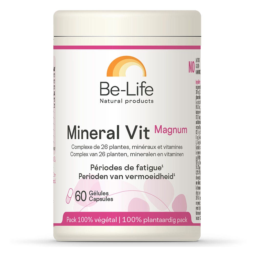 Be-Life Mineral Vit Magnum 60 cápsulas